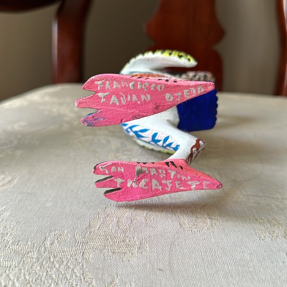 Francisco Fabian Ojeda Oaxacan Mexican Folk Art wood bird carving - Picture 5 of 12